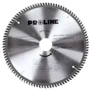 Диск пильный Proline D210×30 мм, 100 зубьев