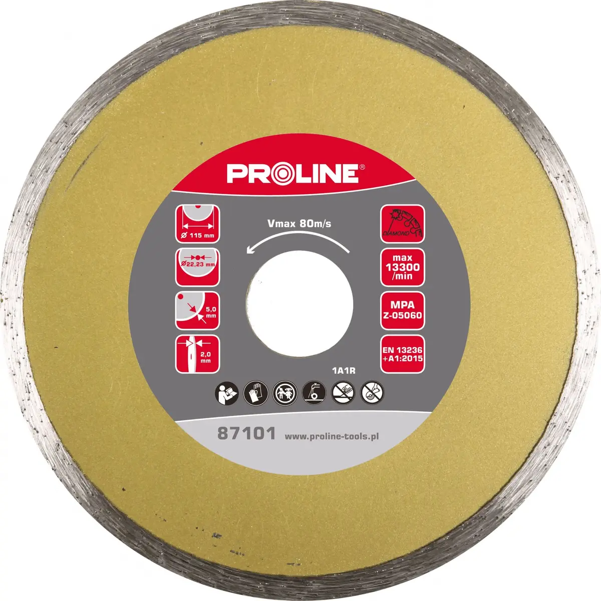 Dimanta griešanas disks Proline PCN 115x22