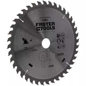Пильный диск Faster Tools D184 x 30 мм 24 зуба