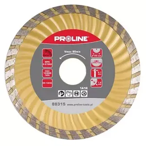 Алмазный диск Proline PST 125x22mm Super Turbo — 125 мм алмазный режущий диск, посадка 22 мм