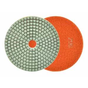 Diamond polishing discs GEKO 7164859, 125 mm, 200 grit, for ceramics