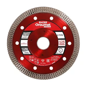 Diamond cutting disc DRAUMET PCN 125 x 1.2 x 22 mm for tiles