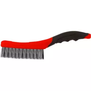 Wire brush Proline 32624 — hand brush with durable metal bristles for cleaning and rust removal