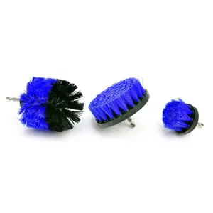 Nylon Brush Set GEKO 7162992 — 3 pcs, synthetic bristles, hand-held cleaning brushes