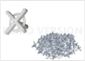 Tile spacers with stem MEGA 2.5 mm, pack 75 pcs