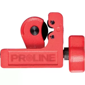 Manual pipe cutter Proline 17210 — compact handheld tool for cutting metal and plastic pipes