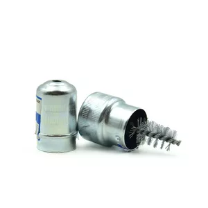 Battery terminal cleaning brush GEKO 7124389 — wire bristle cleaner for car and truck battery posts
