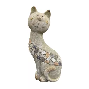 Садовый декор BESK Кошка 11x23 см — декоративная уличная фигурка
