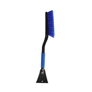 Snow scraper BESK 9111857 with brush, 58.5 × 10 cm ice scraper for car windows