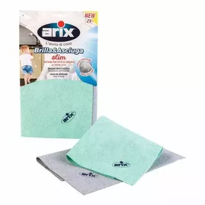 Microfiber Cloths Arix 90286628, 2 pcs — high-absorbency cleaning cloths for glass, surfaces and cars