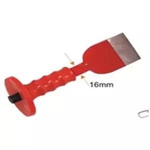 Flat trowel Beast 9056110 60×16 mm with protective handles