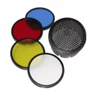 Camera lens filter Proline 105mm (Walimex 12510) — Blue/Red/Transparent/Yellow multi-color set