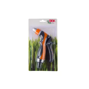 Watering gun BESK YM7215 adjustable spray nozzle, metal/plastic construction, adjustable flow and spray patterns
