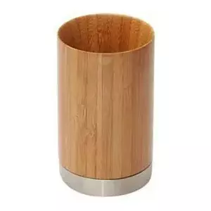 Toothbrush Holder Axentia Bonja Bamboo 7913906 — bamboo construction, eco-friendly design