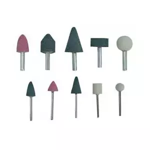 Abrasive Head Set Beast 5449108 — 10 pcs, shank 3/6 mm
