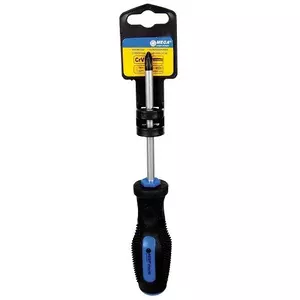Screwdriver MEGA PH 2x100mm with rubber handle, PH2 Phillips, 100 mm blade