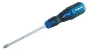 Skrūvgriezis Proline PH 0x100mm CrMo — Phillips PH0, 100 mm kāts, CrMo tērauds