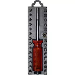 Screwdriver set Beast 8025764 with 1/4" drive, 28 pieces (bits included)