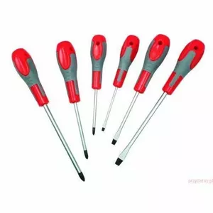 Screwdriver set Beast 8019985 — 6 pieces, assorted sizes and types