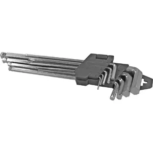 Socket Key Set Beast Ballpoint CrV 9 pcs 1.5–10 mm