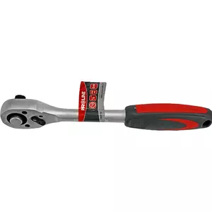 Reversible 1/2" Ratchet Wrench Proline CrV Rubber Handle 72 Teeth