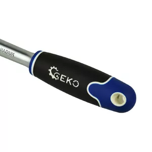 Reversible Ratchet Wrench GEKO 7110214 1/2" CrV with Rubber Handle