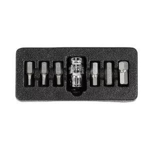 Proline screwdriver bit set 7 pcs, 10 mm shank, H4–H12