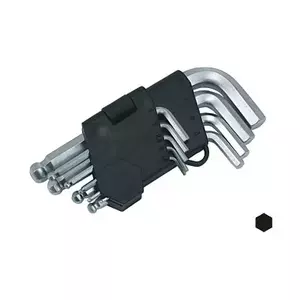 Socket Key Set Beast 8020417, 9 pieces, CrV, sizes 1.5–10 mm