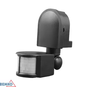 Датчик движения BEMKO 1361283 180° IP44 1300W чёрный