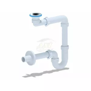 Siphon ANI_PLAST 1002400 straight pipe 1 1/4"×32 mm, 32 mm outlet