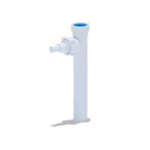 Washing machine drain hose ANI_PLAST Ani 40x40mm, corrugated flexible outlet pipe