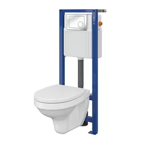 Встроенный унитаз CERSANIT Agis 687267 — скрытый блок с бачком совместимый
