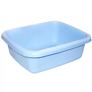 NHG Bļoda 10 L kvadrātveida zila – 10 l tilpums, kvadrātveida plastmasas bļoda