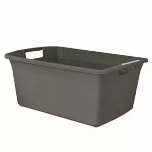 Branq Kvadrātveida Bļoda Cotton 25L Tumši Pelēka – 25 L kvadrātiska tvertne