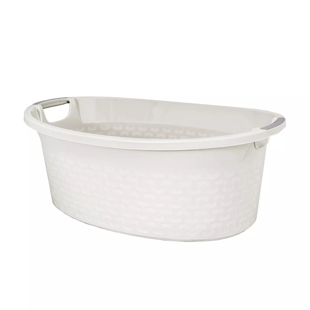 Ovāla bļoda Cotton 40L balta –