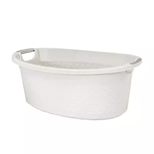 Oval Bowl Cotton 40L White – 40 L oval cleaning/utility bowl, Cotton brand
