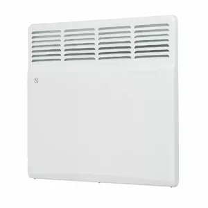 Elektriskais konvektors HEATIC OPTIMA+ 1000W IP24 — sienas/pārvietojams sildītājs, 1000 W, IP24 aizsardzība
