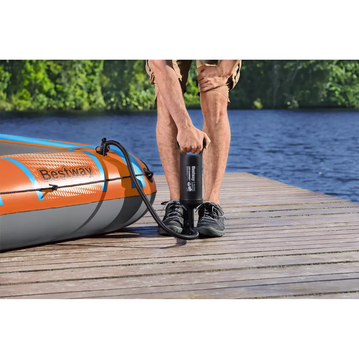 Резиновая лодка Bestway Kondor Elite 3000 Photo 8