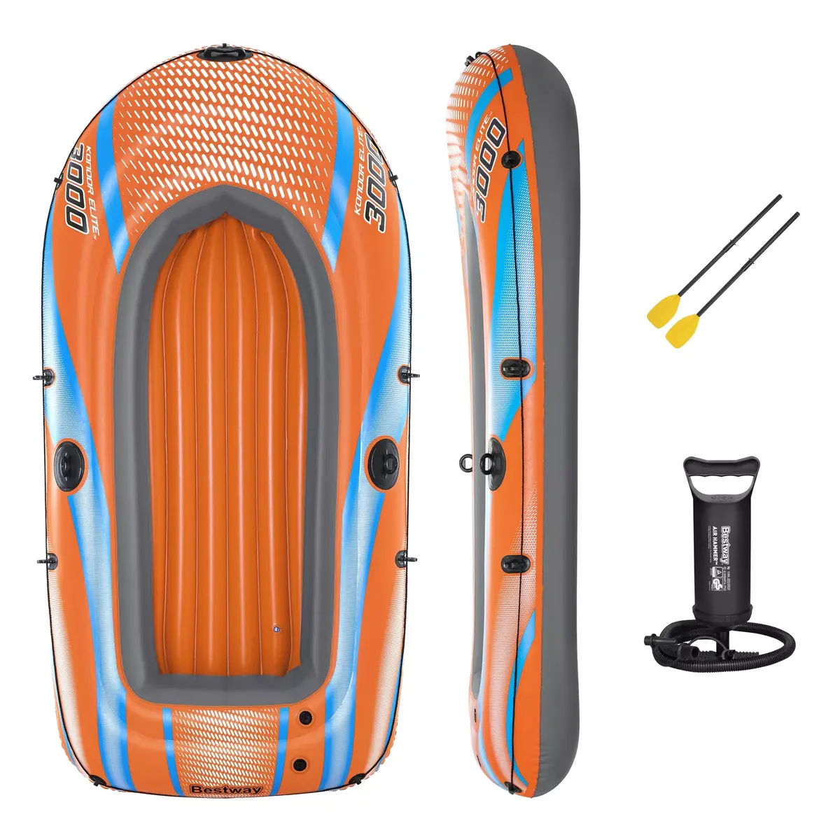 Резиновая лодка Bestway Kondor Elite 3000 Photo 29