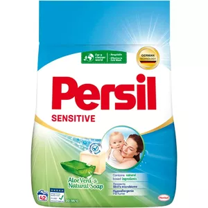 Veļas pulveris Persil Sensitive 2,52 kg — Persil mazgāšanas līdzeklis jutīgai ādai, pulveris 2,52 kg