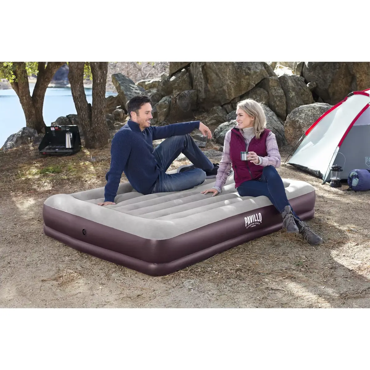 Inflatable Double Mattress Bestway 67699 Queen Photo 6