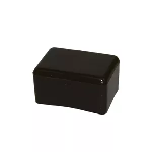 Post cap BESK 40x60mm square brown for 40×60 mm posts