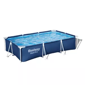 Bestway Steel Pro 56404 / 23 virszemes baseins Baseins ar apmalēm Taisnstūris 3300 L Zils