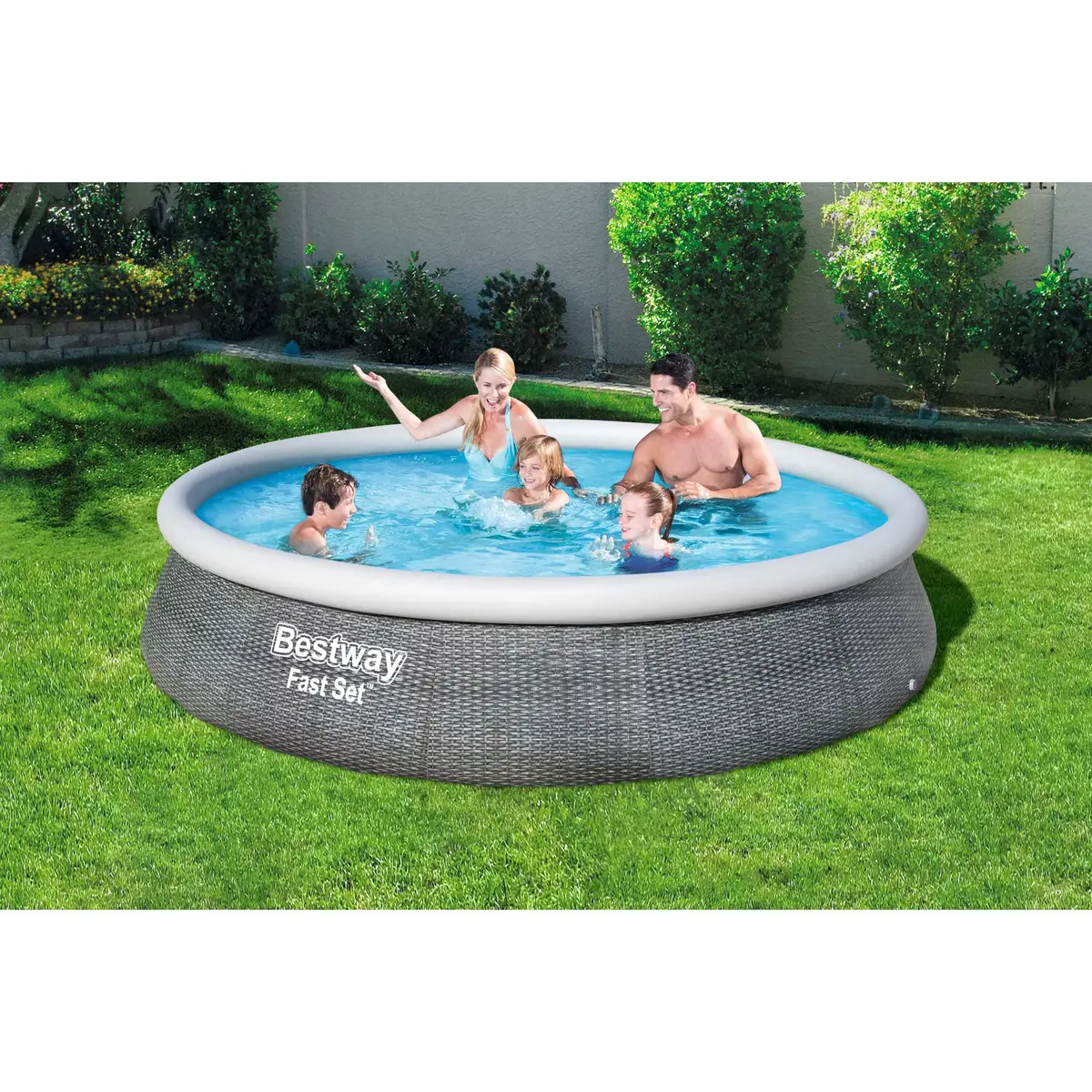 Надувной бассейн Bestway Fast Set 57376 Photo 5