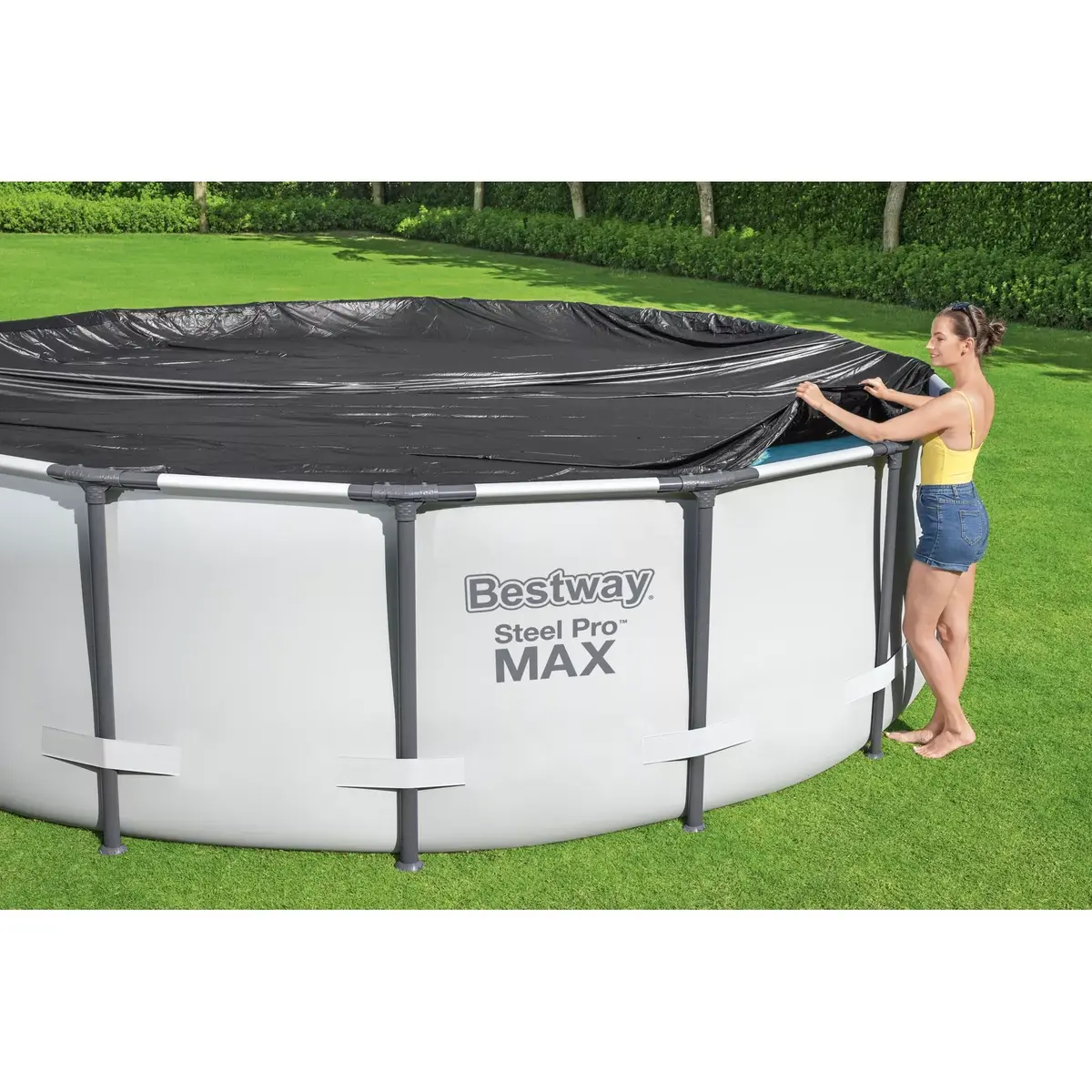 Pool safety cover Bestway 3.05 m Photo 7