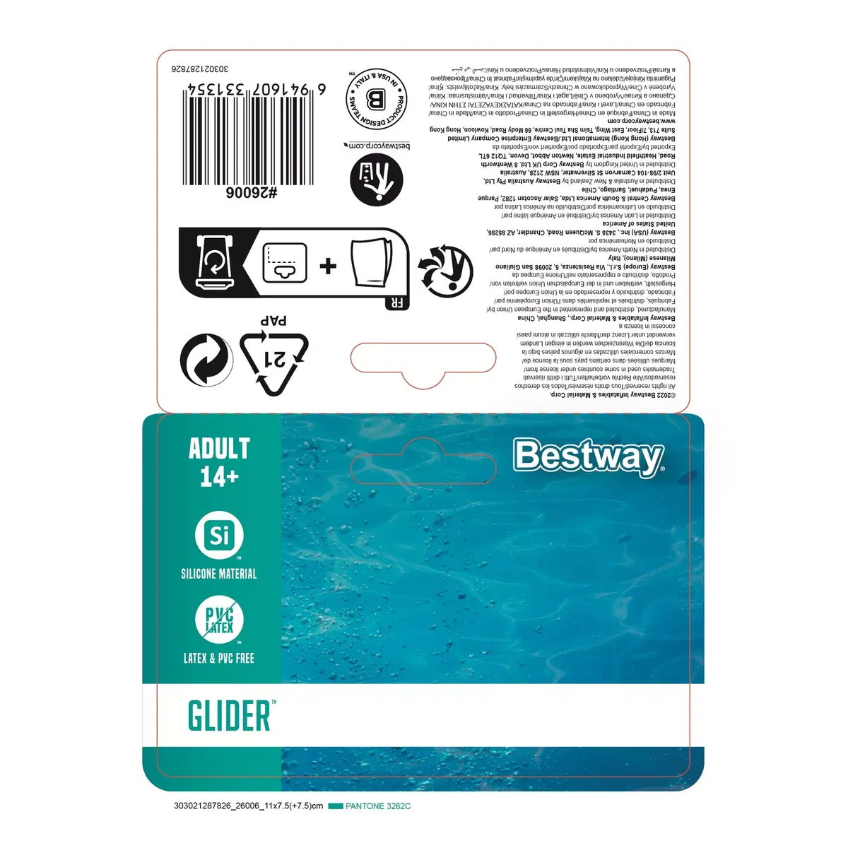 Плавательная шапочка Bestway Glider 14+ Photo 9