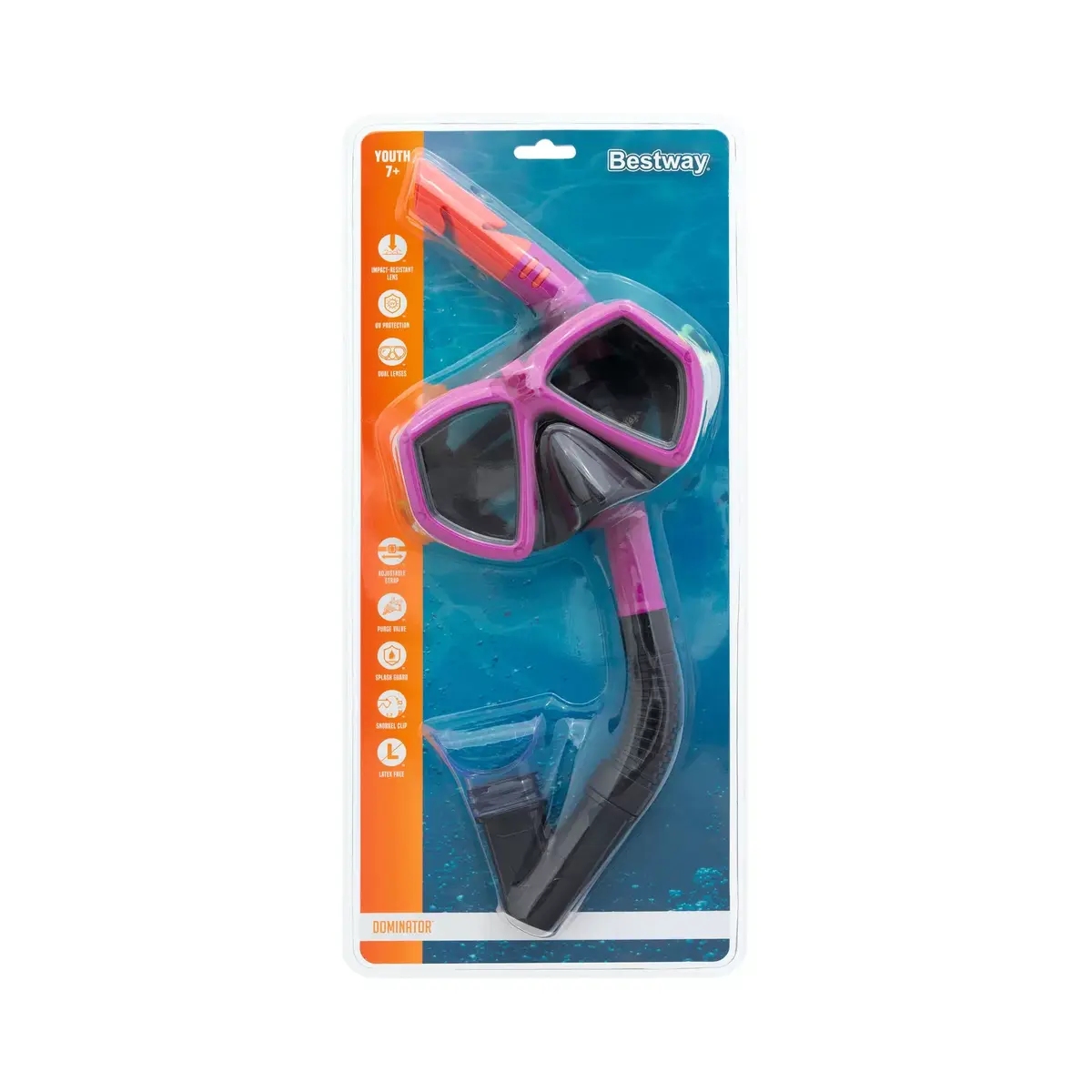 Snorkel Mask Bestway Dominator Kids 7+ Photo 33