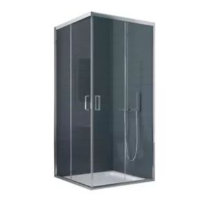 Shower cabin SHOWERSTYLE PRIVIA 800x800 mm corner with tray and siphon