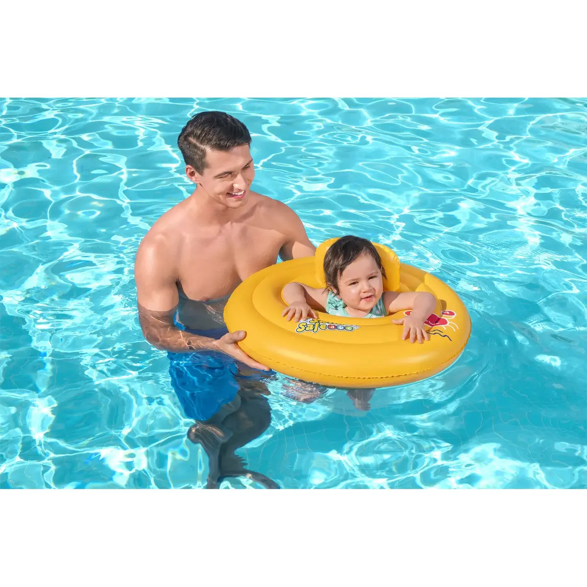 Надувная детская лодка Bestway Swim Safe WonderSplash 69 см Photo 8