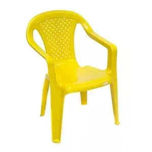 Krēsls bērnu 38x38x52cm Camelia dzeltens